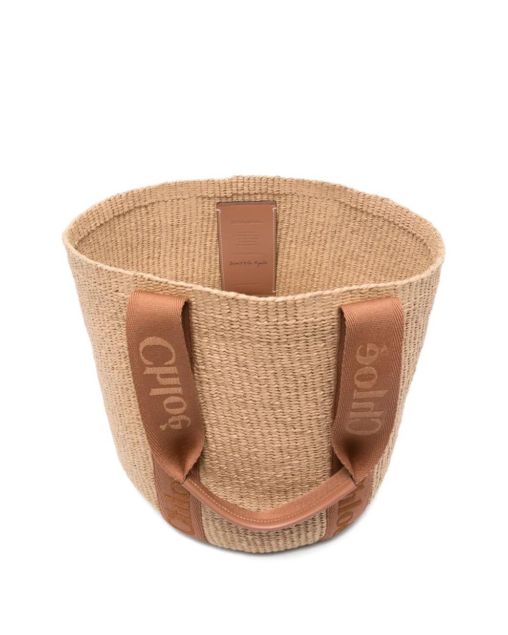Chloé Brown Woody Large Basket Bag