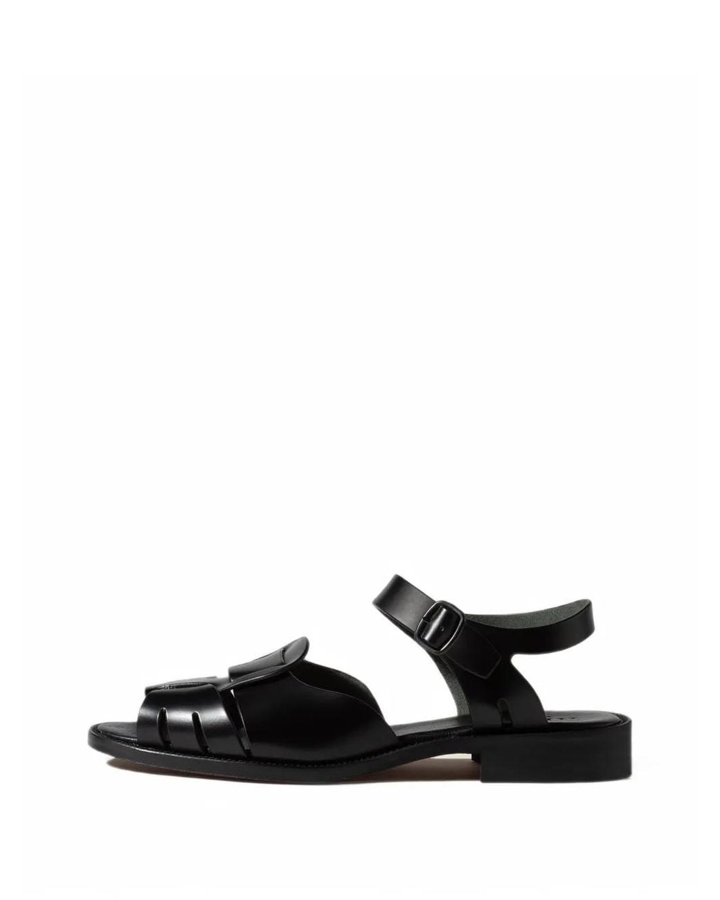 Hereu White Ancora Fisherman Sandals