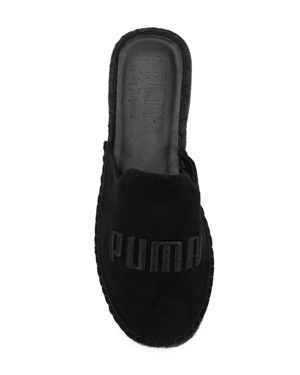 PUMA Black X Fenty By Rihanna Espadrilles En Daim