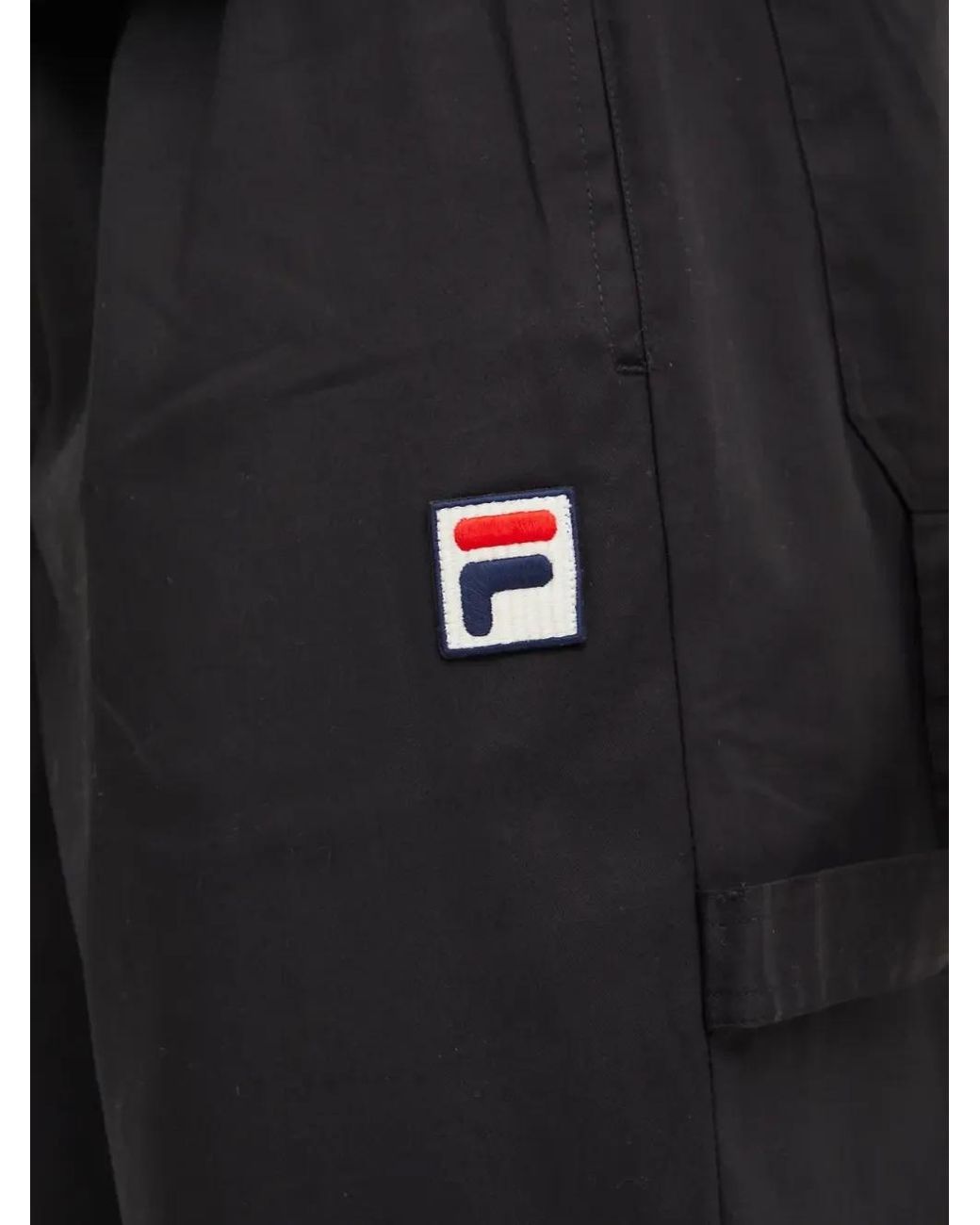 Fila Trainingsbroek Met Logopatch in het Black voor heren