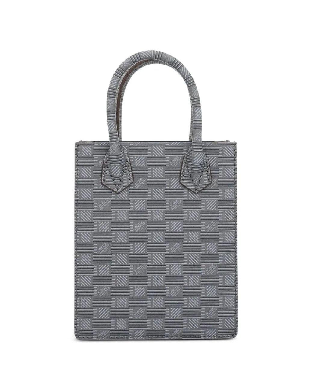 Moreau Gray Suite Signature-Motif Tote Bag