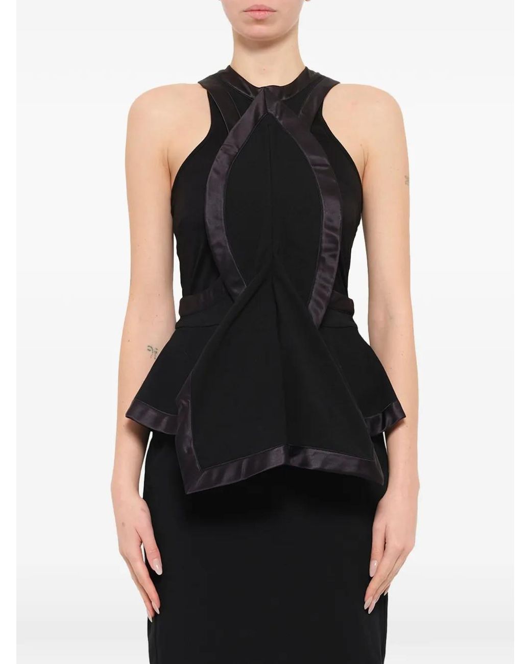 Vestido Midi Podium Givenchy de color Black
