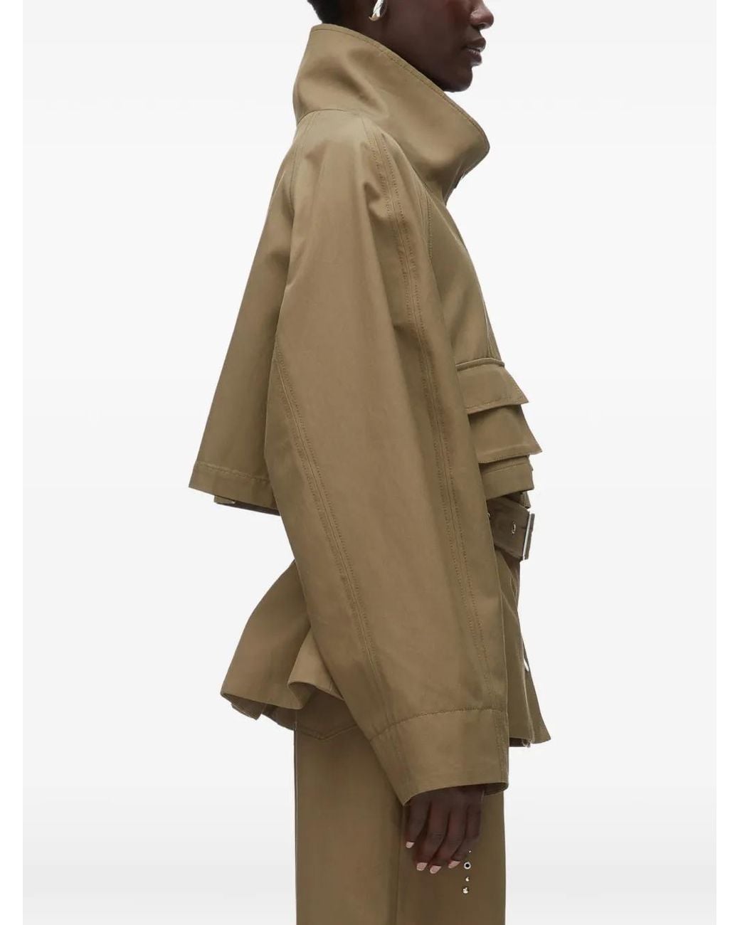 3.1 Phillip Lim Green Belted Jacket