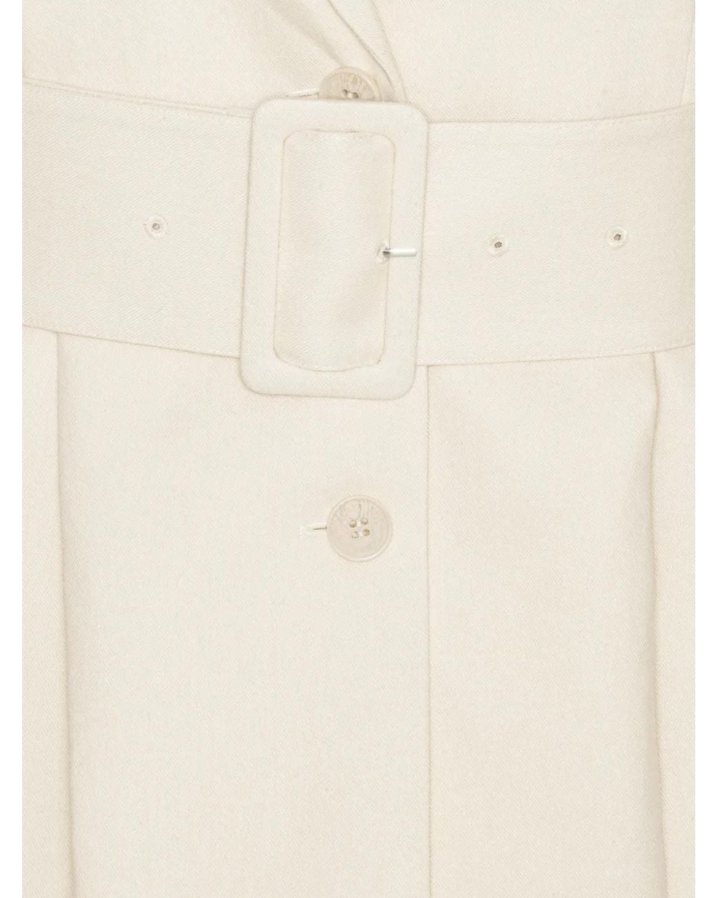ROTATE BIRGER CHRISTENSEN White Belt-Detail Blazer
