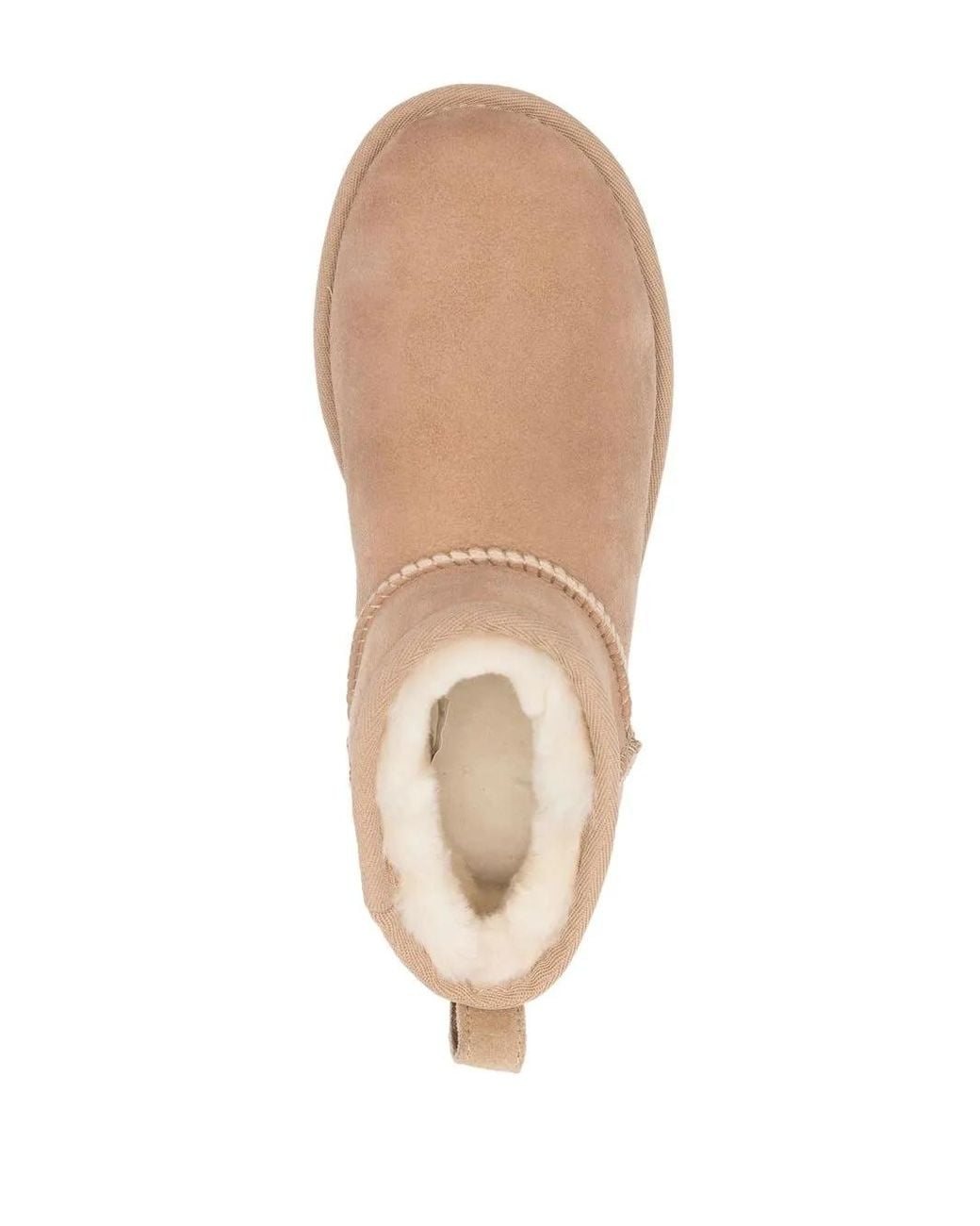 Ugg Natural Low-Cut Calf Leather Boots