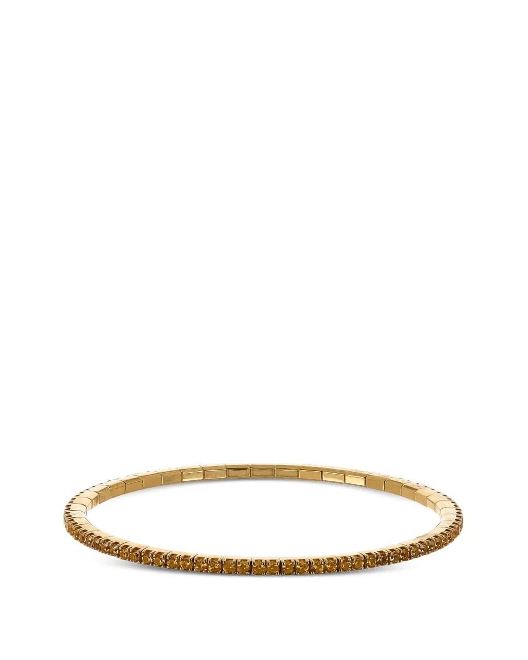 ’ROBERTO DEMEGLIO White Extensible Stretch Sapphire Bracelet
