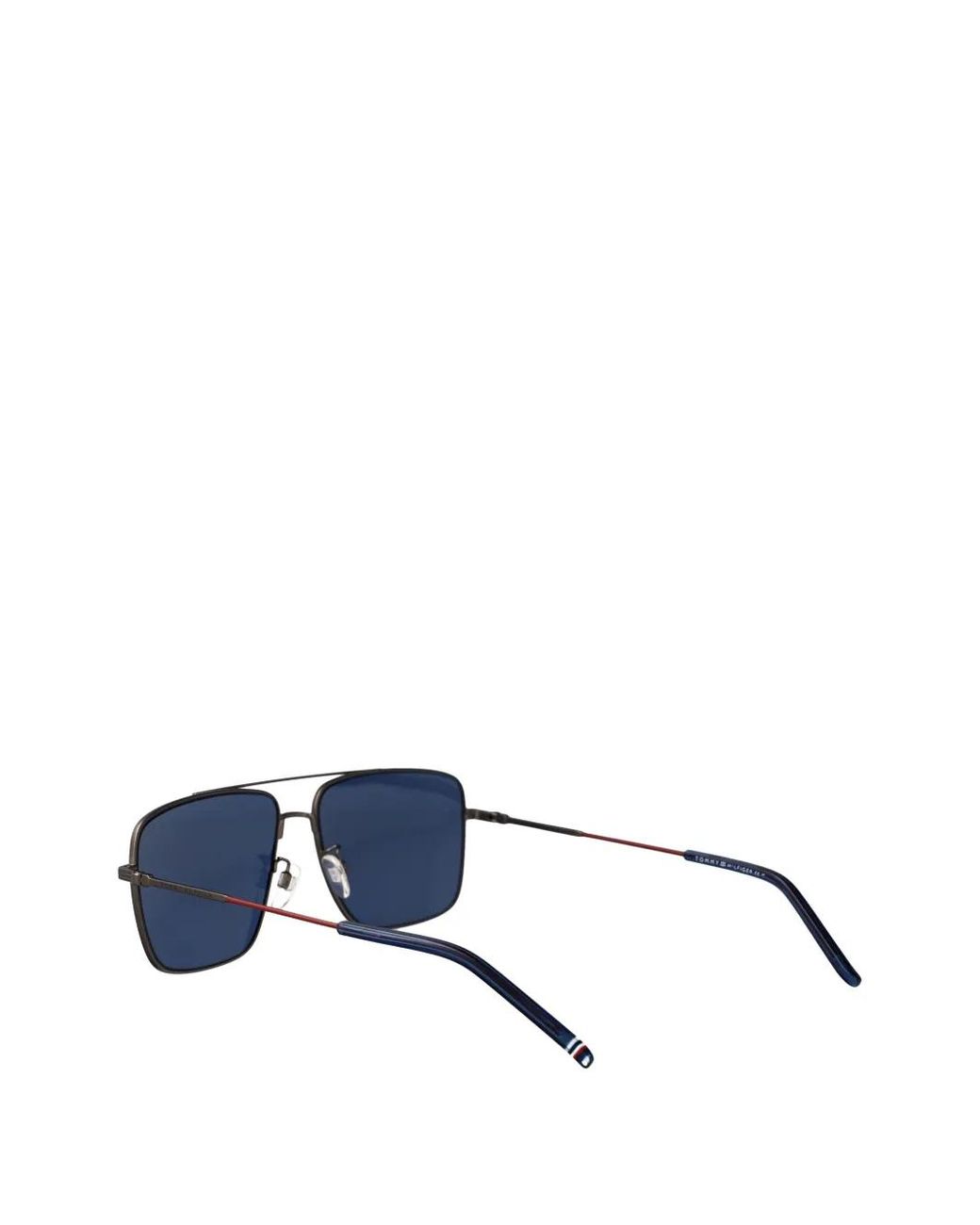 Tommy Hilfiger Blue Pilot-Frame Sunglasses for men