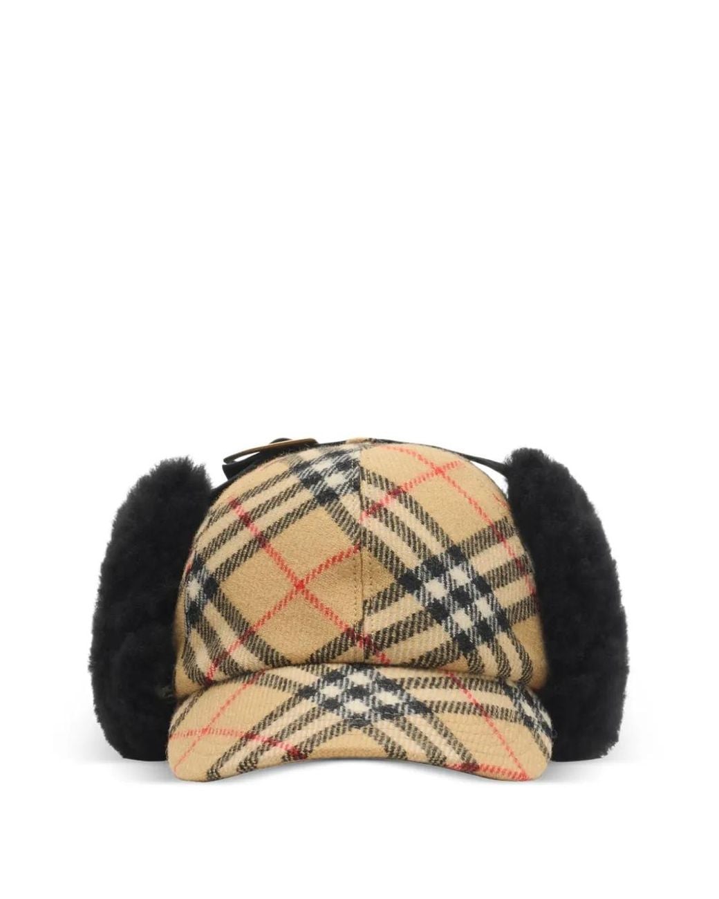 Gorra A Cuadros Burberry de color Natural