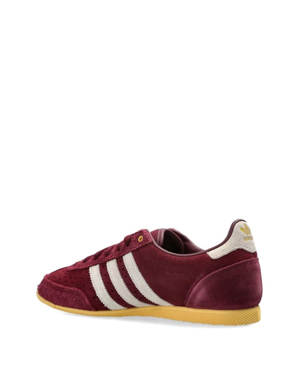 Adidas Red Baskets Japan En Cuir