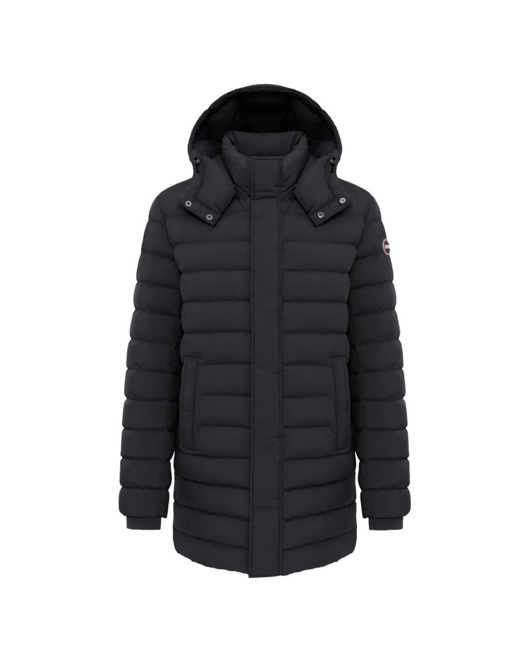 Colmar Blue Padded Hooded Coat for men
