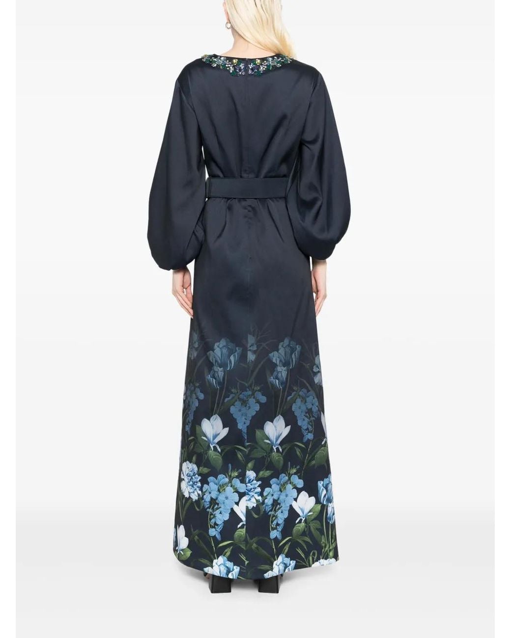 Sachin & Babi Blue Olympia Gown