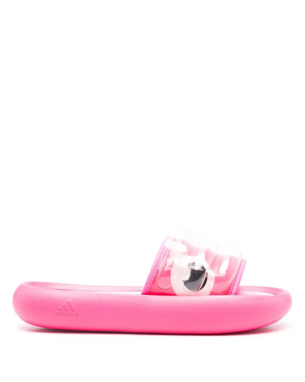 Adidas Pink Zplaash Flip Flops