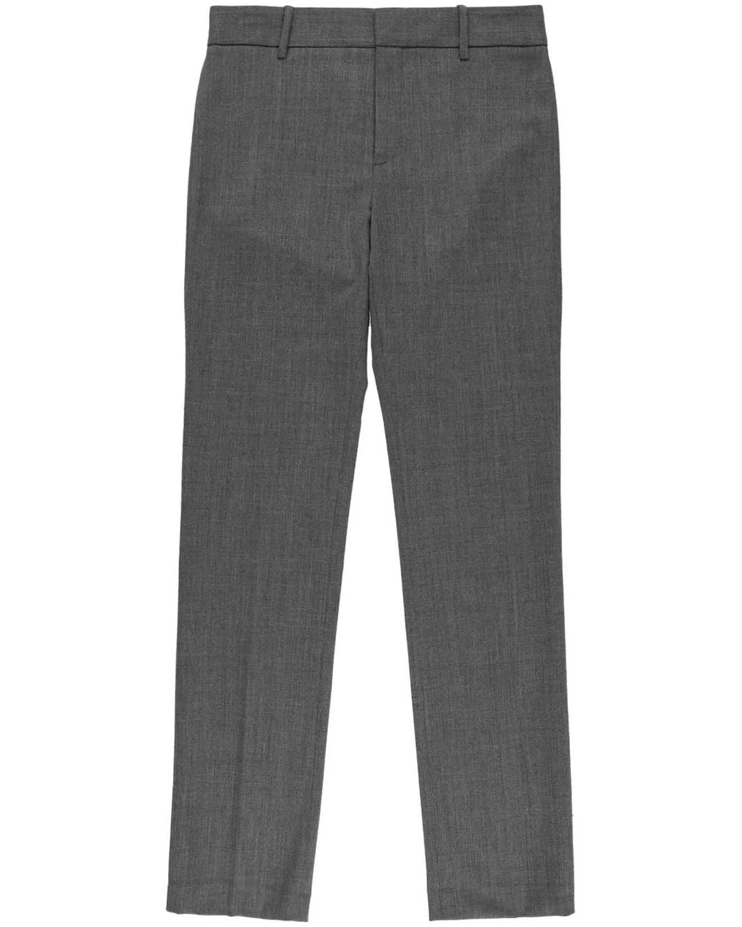 Nili Lotan Gray Evan Tailored Trousers