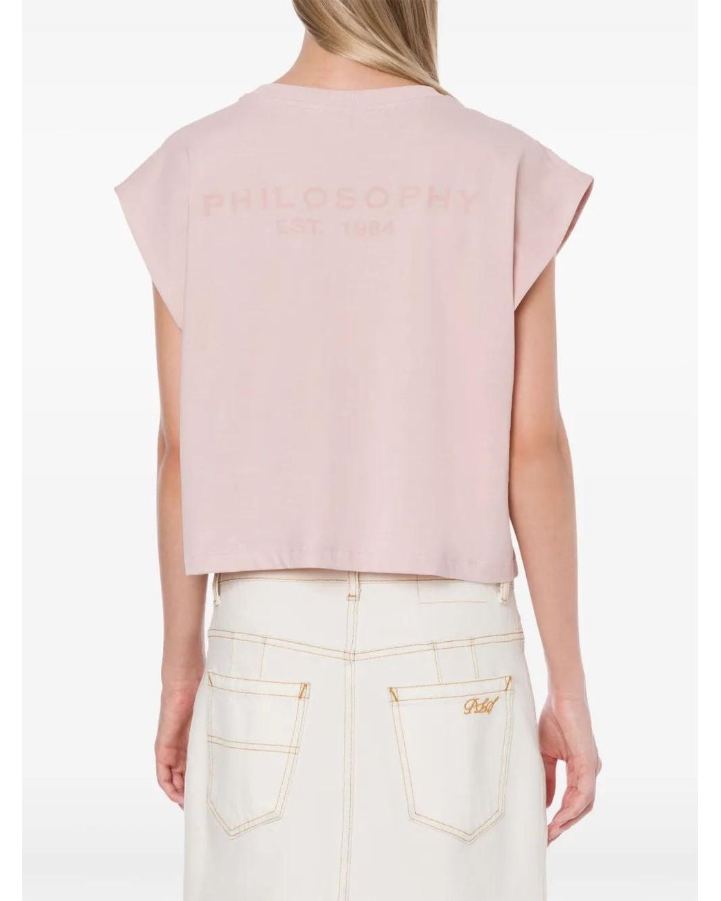 Philosophy Di Lorenzo Serafini Pink Philosophy By Lorenzo Serafini T-Shirts And Polos