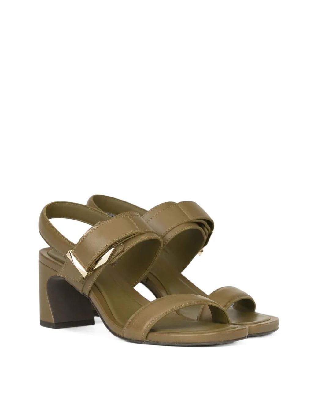 Ash Metallic Era Heeled Sandals