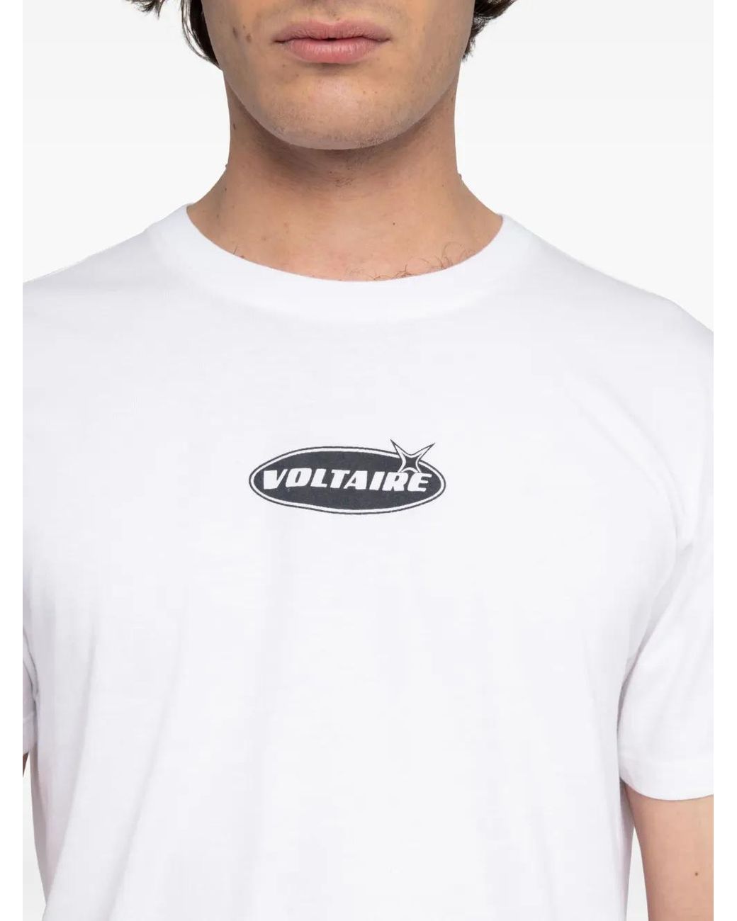 Zadig & Voltaire White Tommy T-Shirt for men