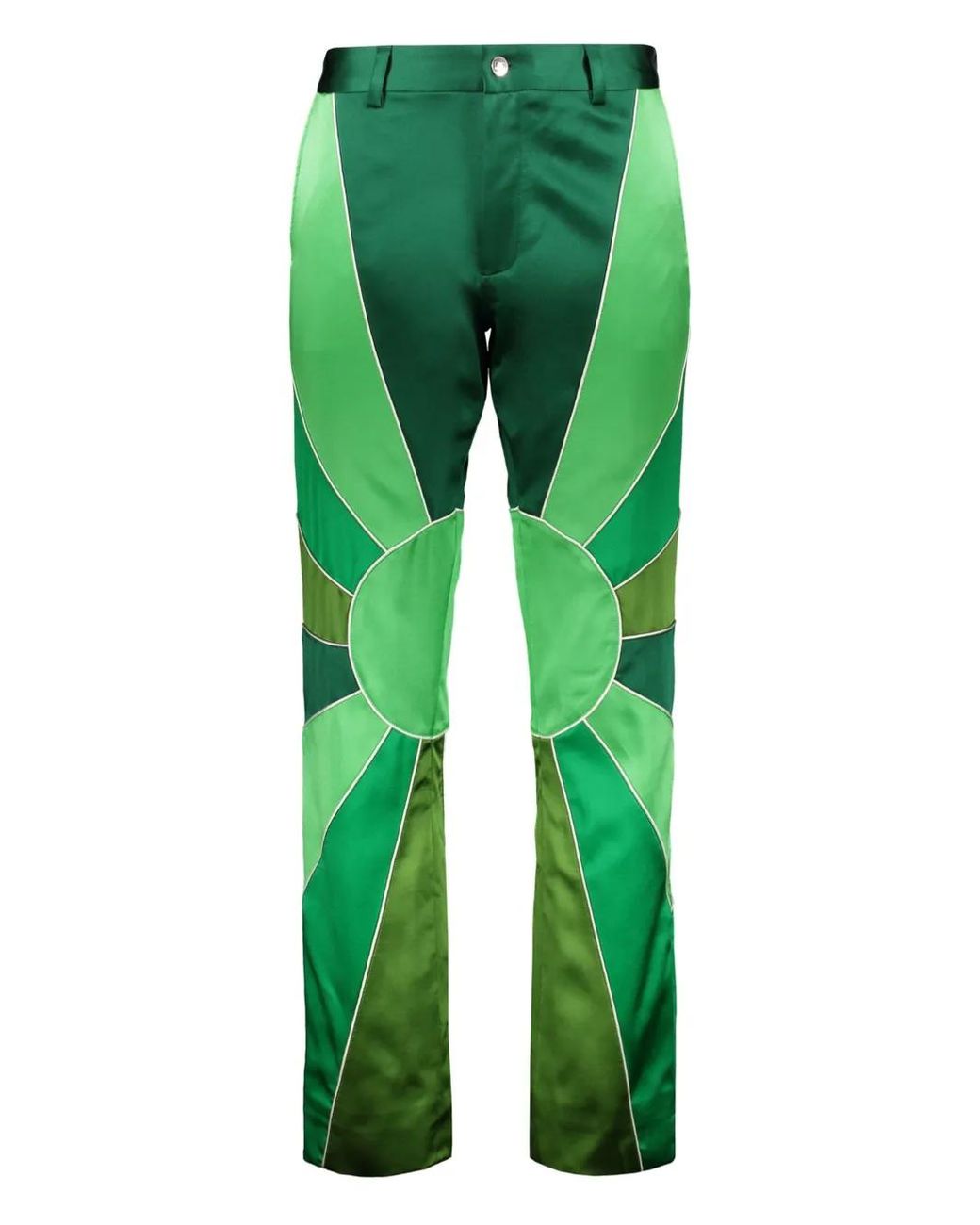 NAHMIAS Green Sunshine Trousers for men