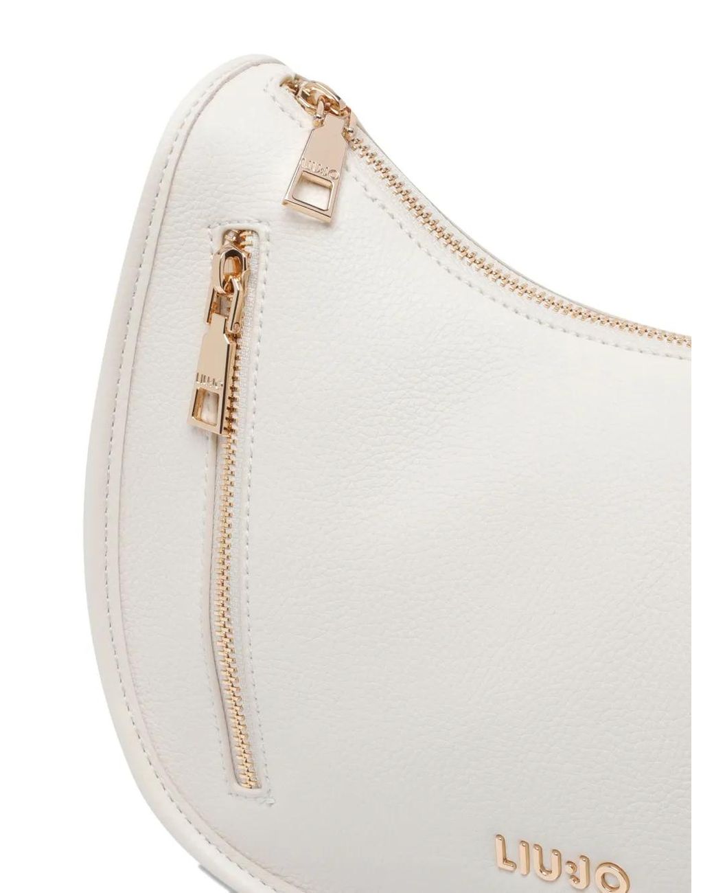 Liu Jo White Logo-Detail Shoulder Bag