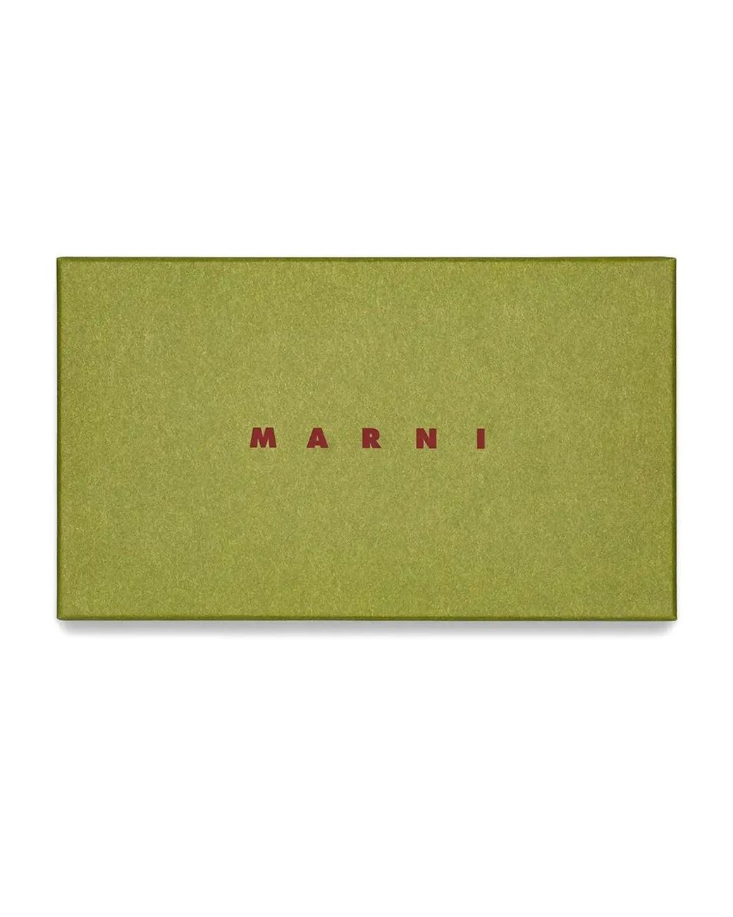 Marni Black Nyami Rectangle-Frame Sunglasses