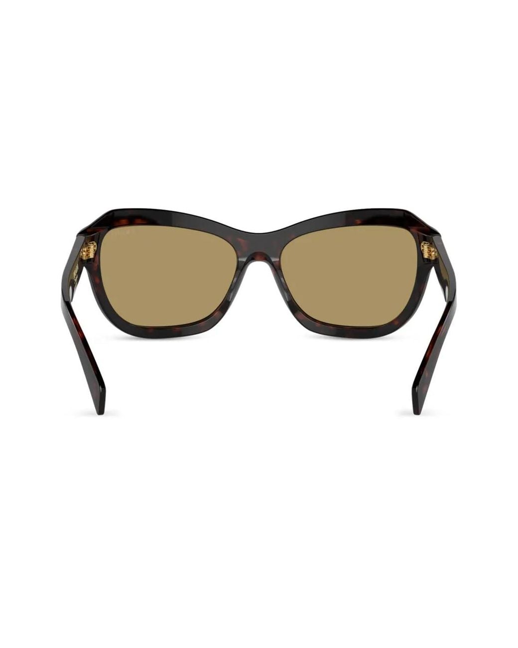 Prada Brown Prada Pr A27S Pilot Sunglasses