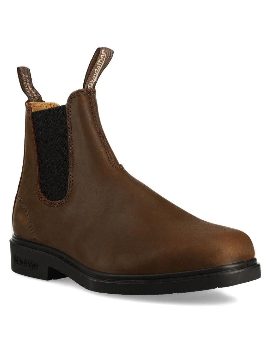 Blundstone Brown Leather Chelsea Boots