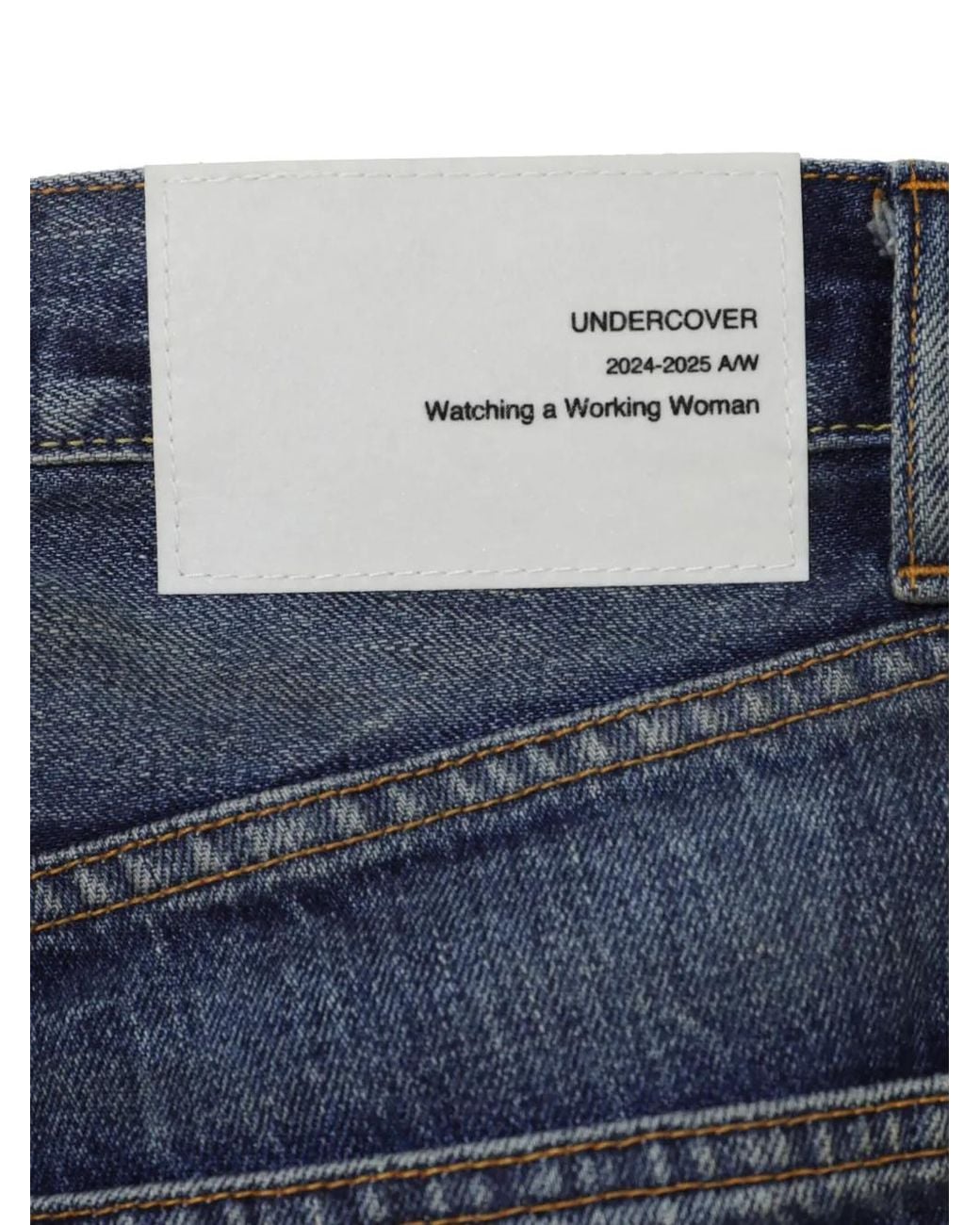 Undercover Straight Jeans in het Blue