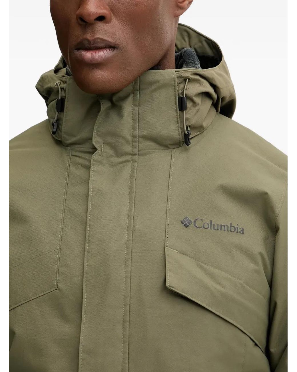 Columbia Green Bugaboo Zip-Fastening Jacket for men
