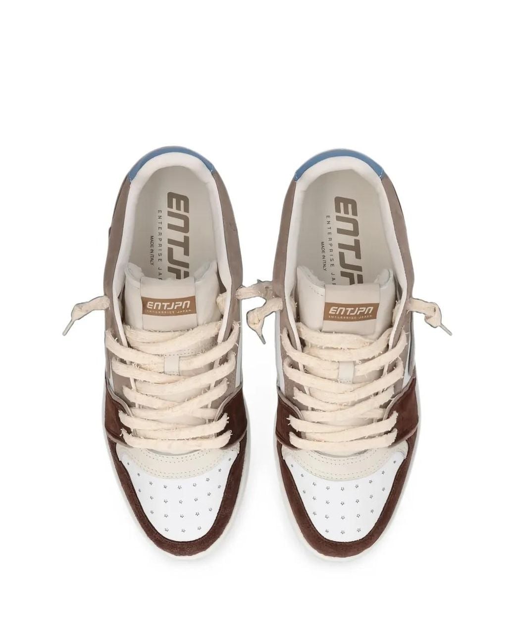 ENTERPRISE JAPAN White Egg Rocket Sneakers for men