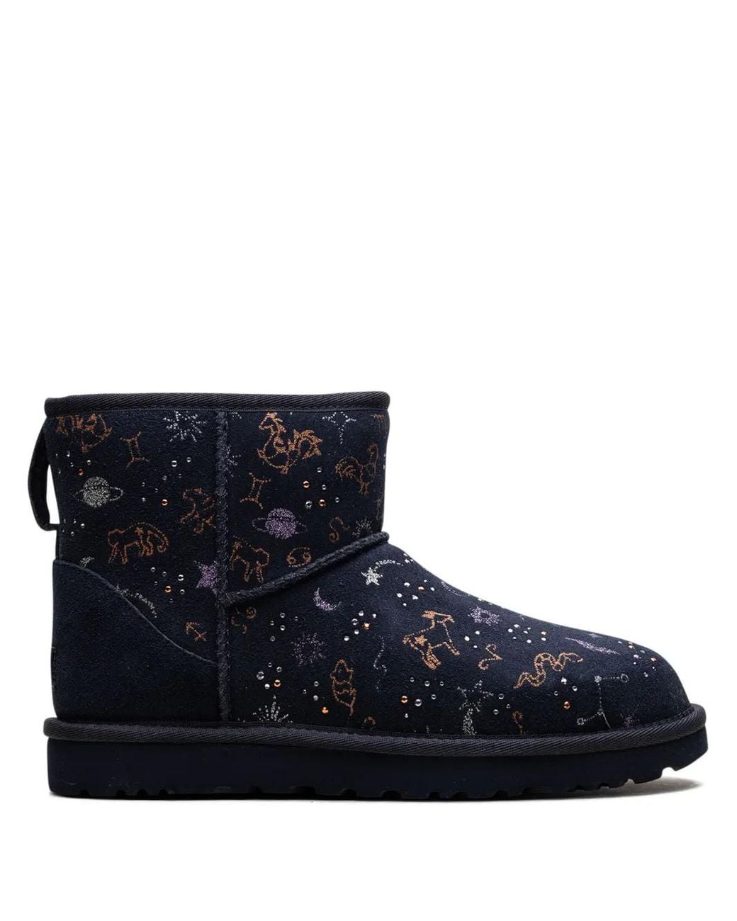 Ugg Blue Classic Mini "Zodiac