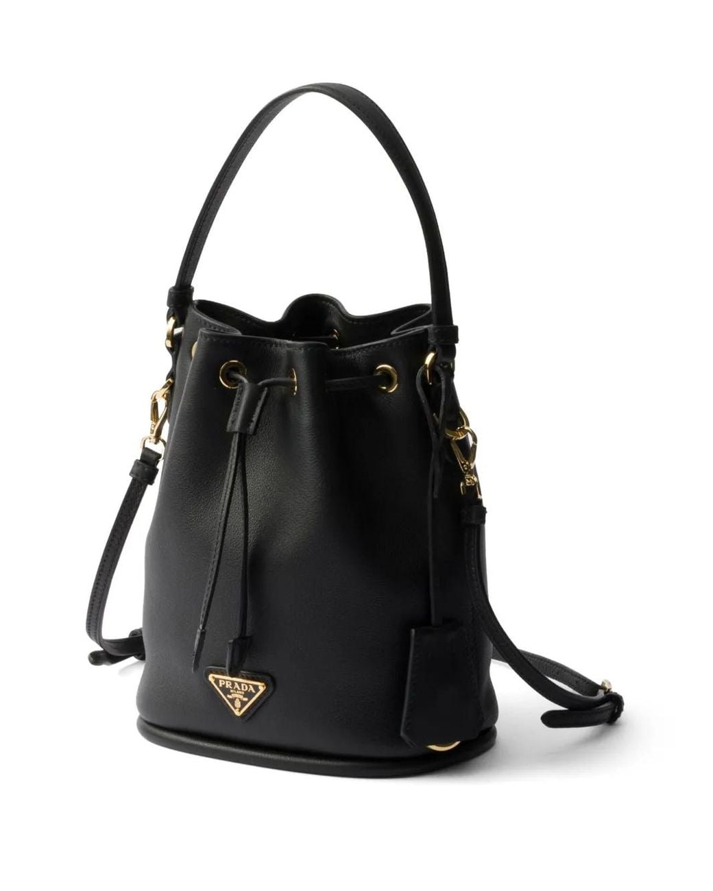 Prada Black Mini-Tasche Aus Leder