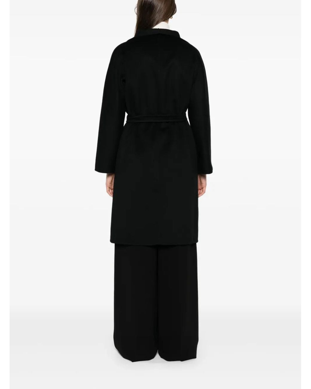 Max Mara Black Cashmere Coat