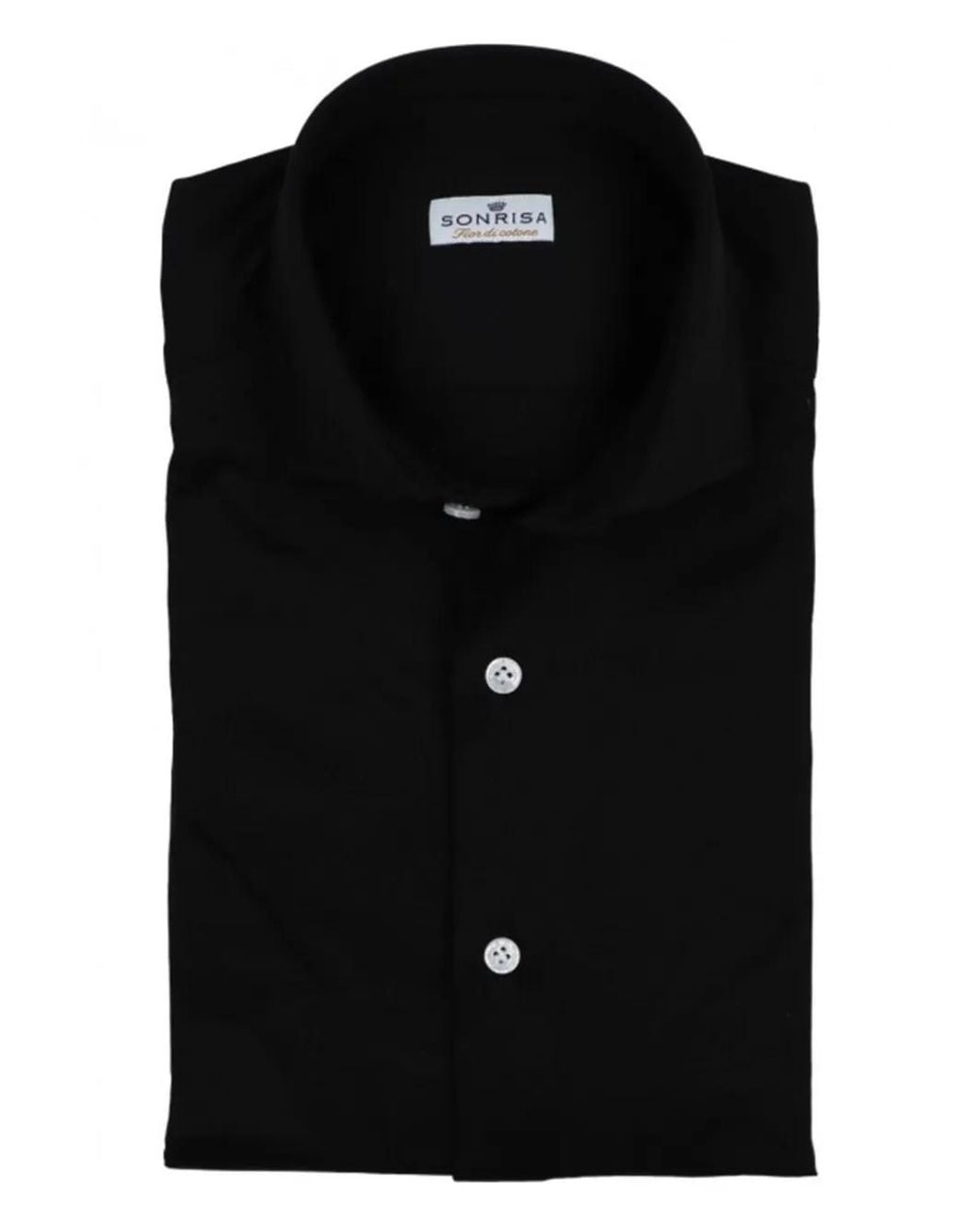 Sonrisa Black Chemise En Popeline for men