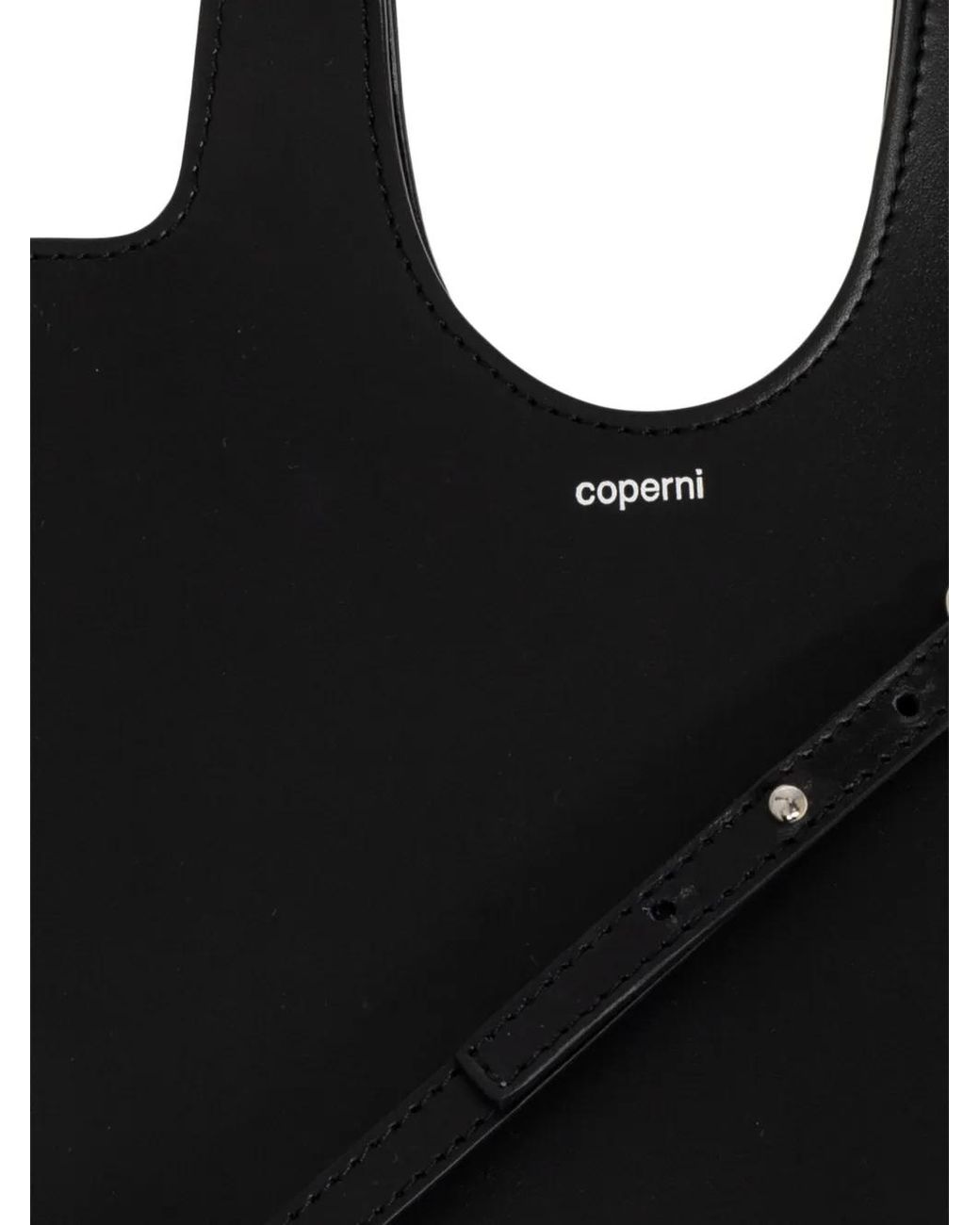 Coperni Black Baby Heart Shoulder Bag
