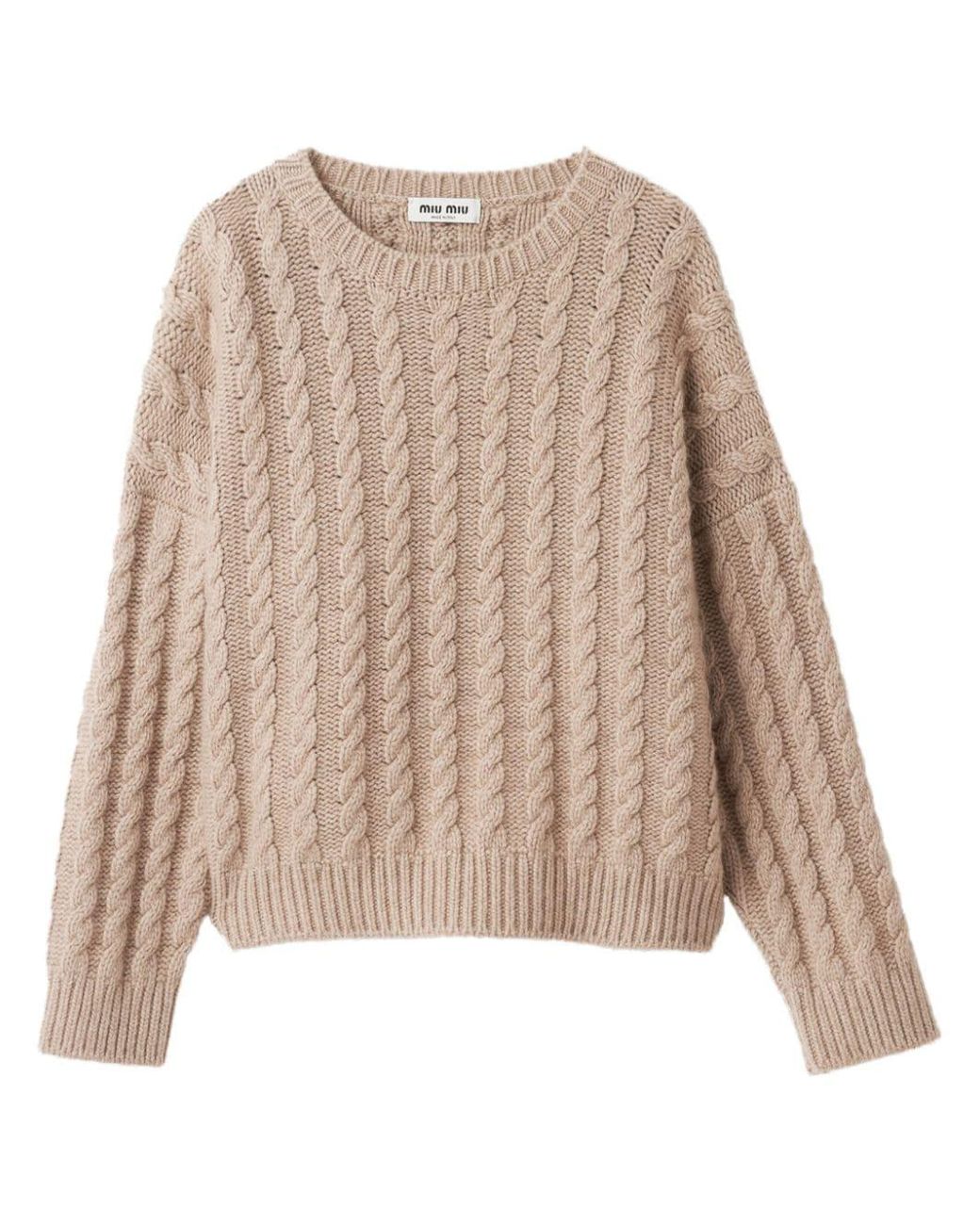 Chunky knit hot sale cashmere jumper