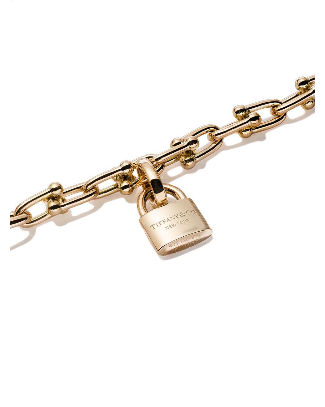 Tiffany & Co. Tiffany HardWear Large Link Bracelet in Rose Gold with  Diamonds - Size Medium Bracelets | Heathrow Reserve & Collect