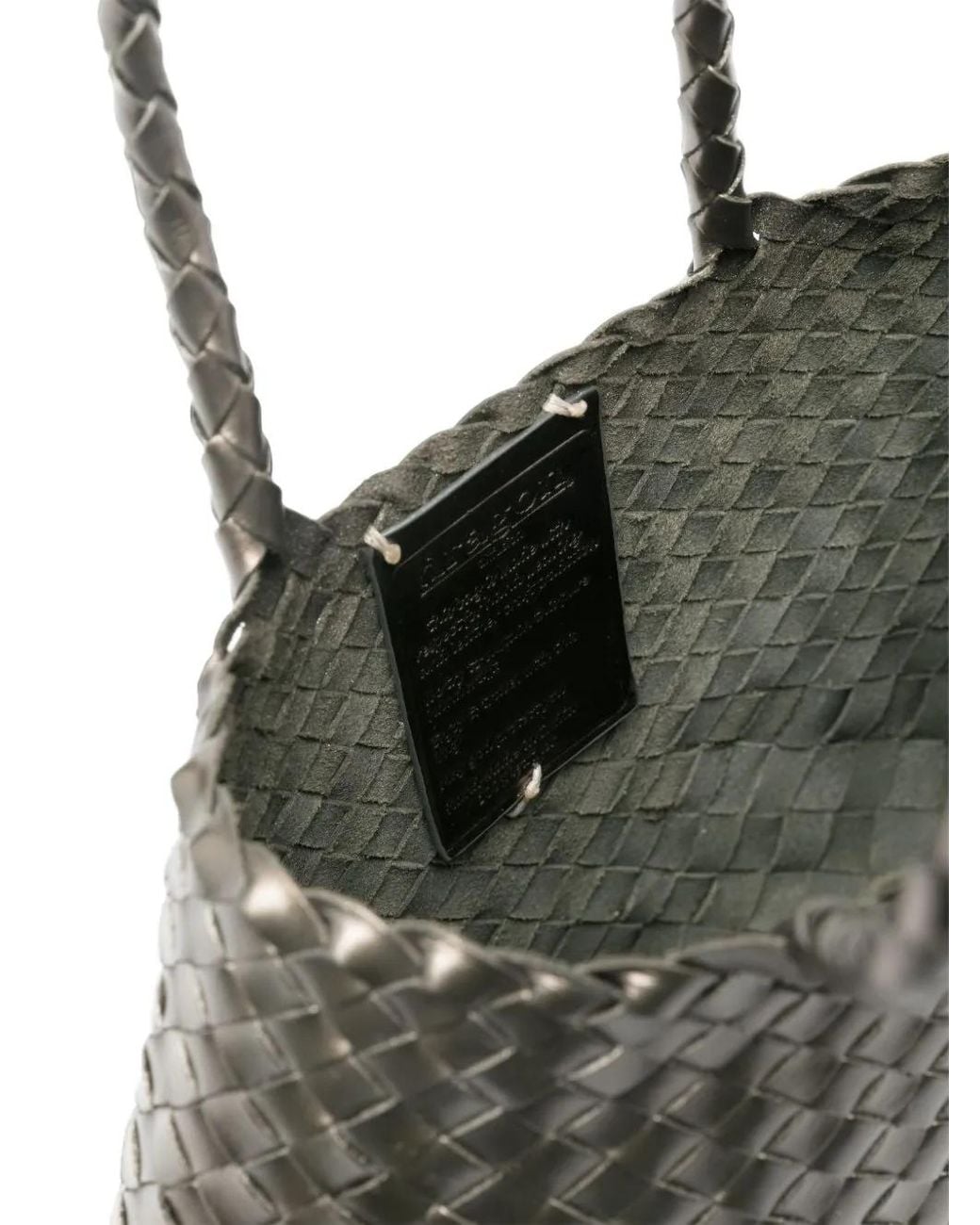 Borsa Santa Croce Piccola di Dragon Diffusion in Gray