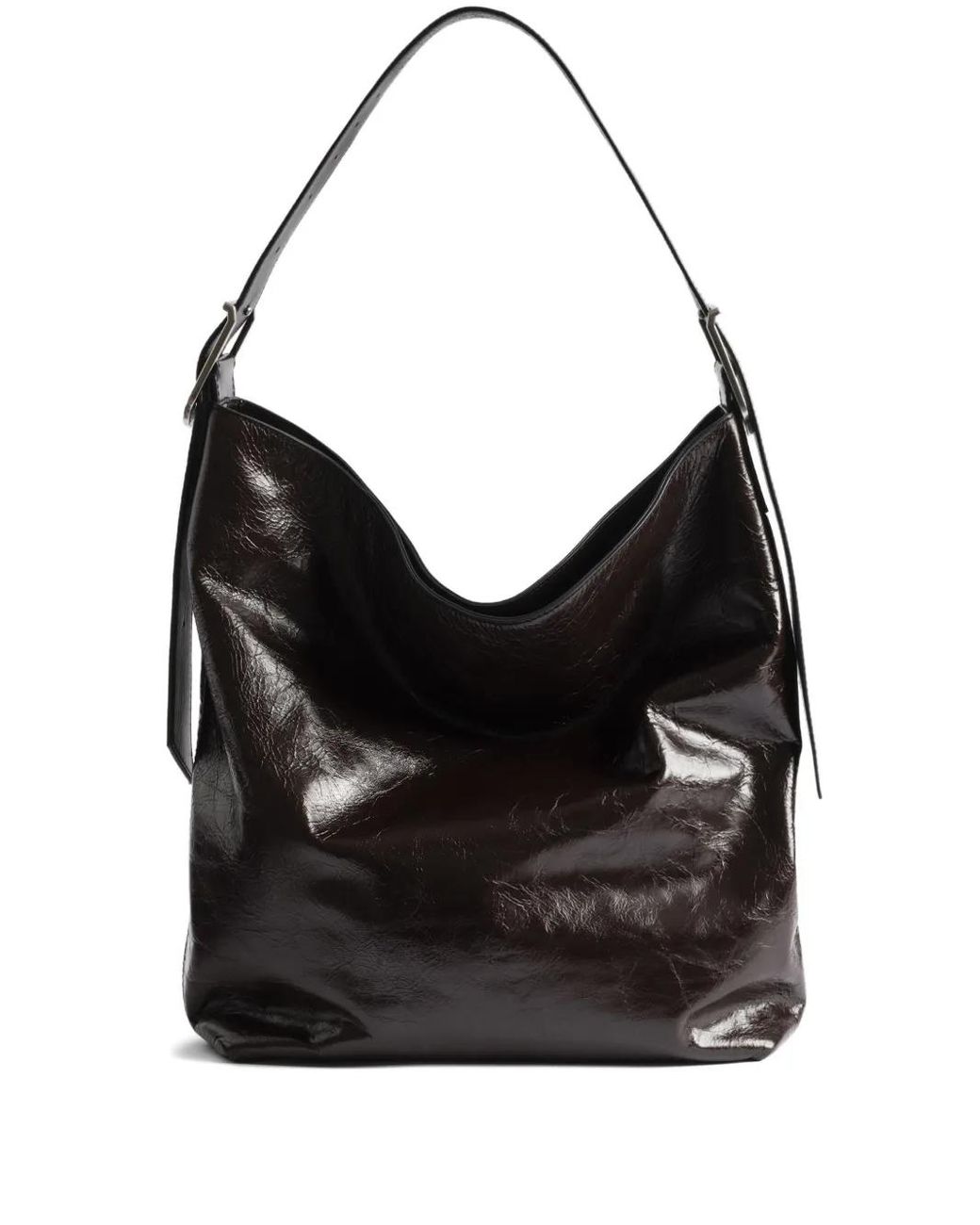 Zadig & Voltaire Black Jane Patent Bag