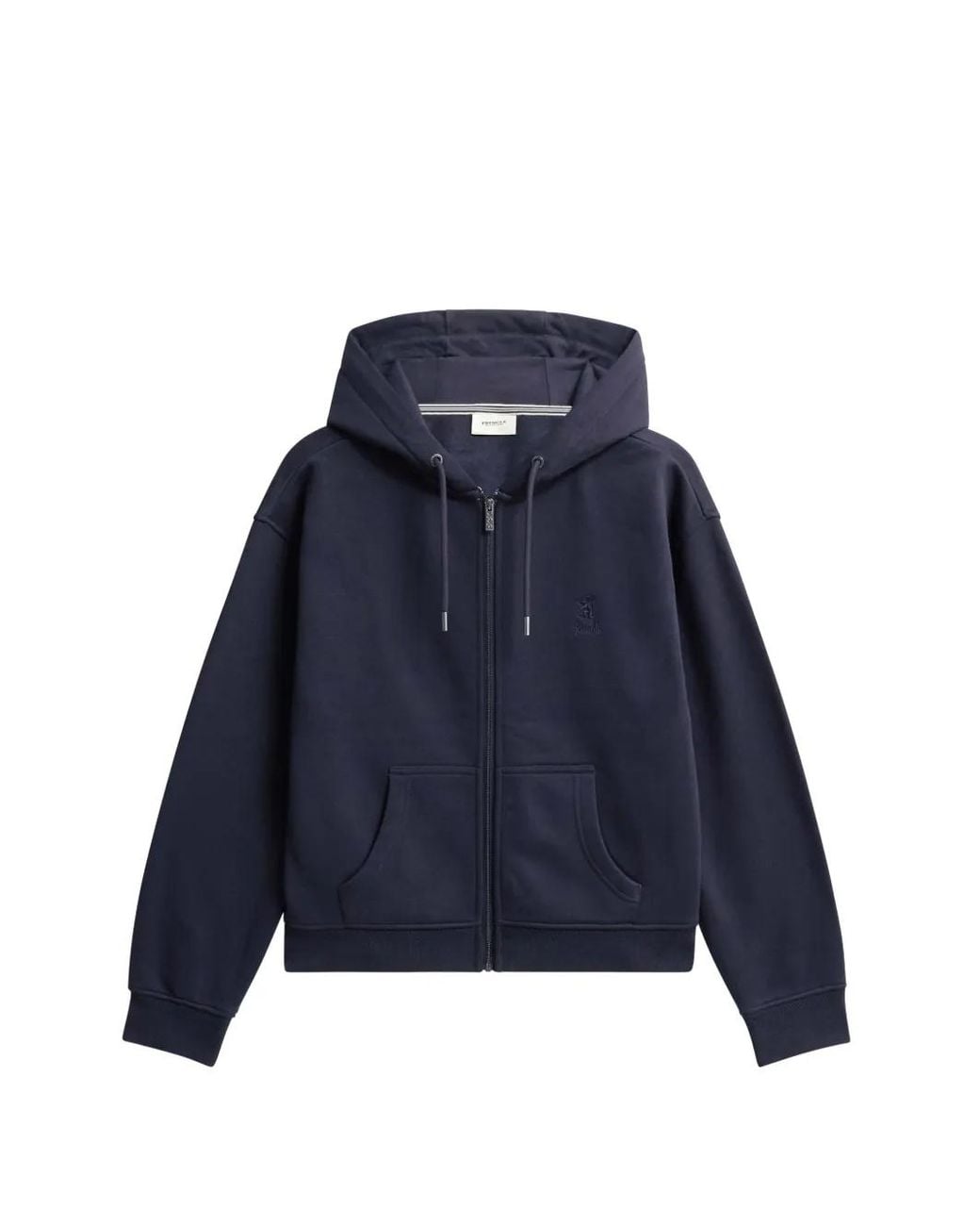 Pringle of Scotland Blue Zip-Up Hoodie