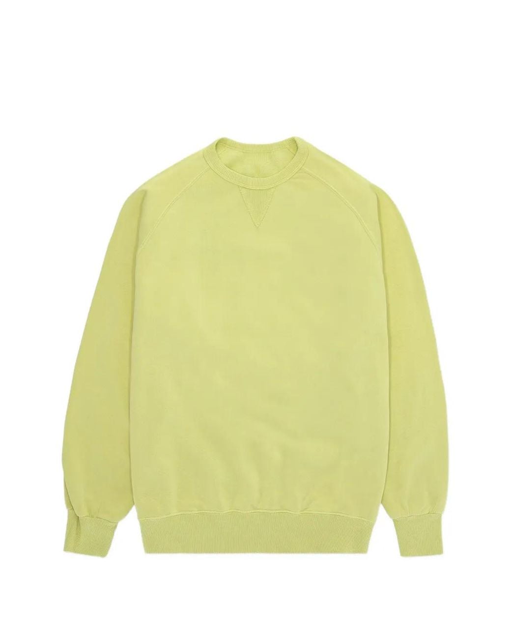 Fortela Yellow Sweat À Manches Raglan for men