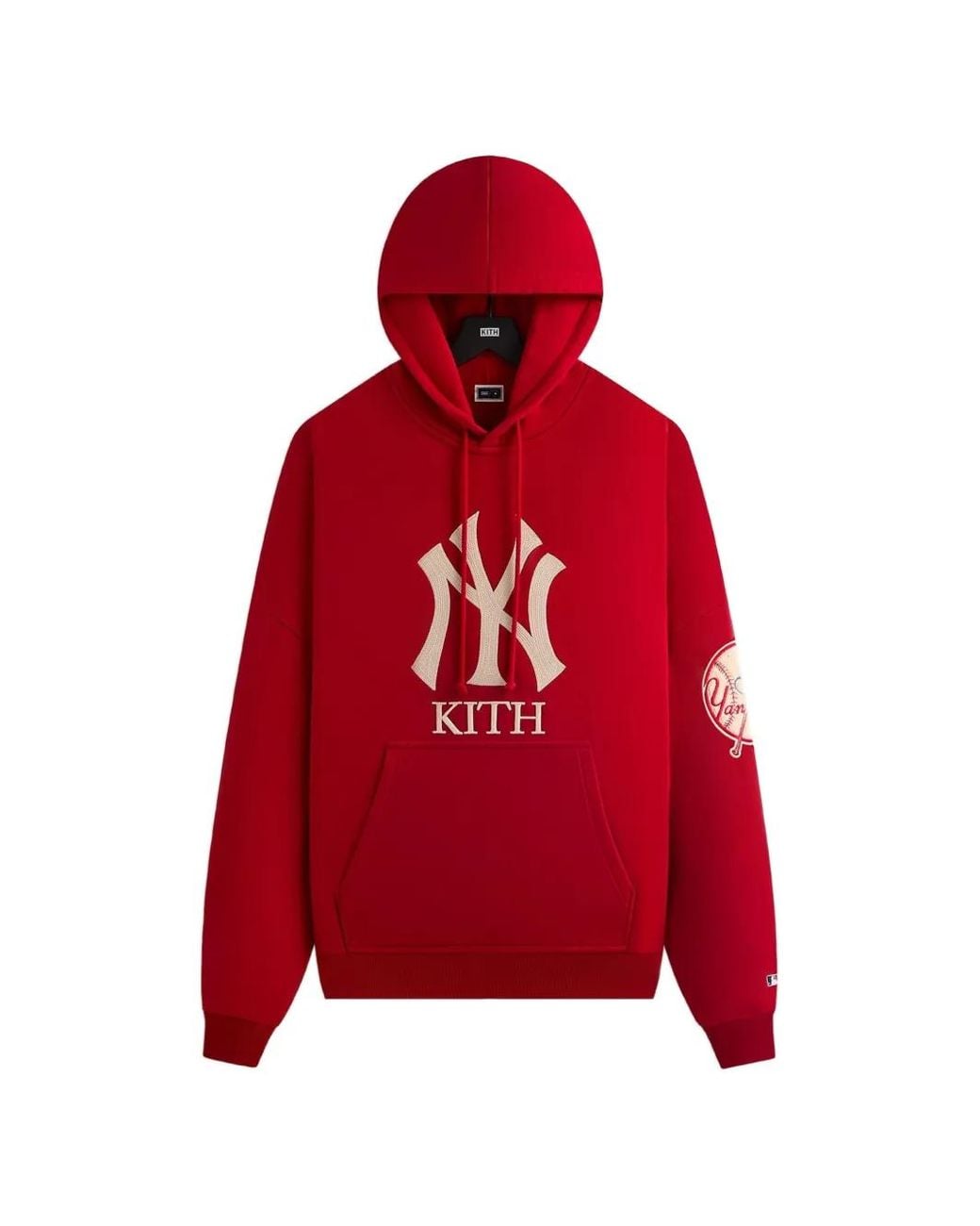 Kith Red X New York Yankees Hoodie Braxton for men