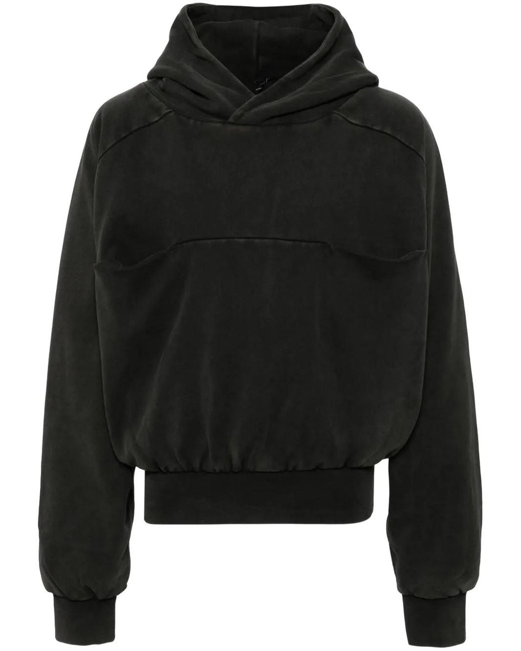 Entire studios Black Organic Cotton Hoodie