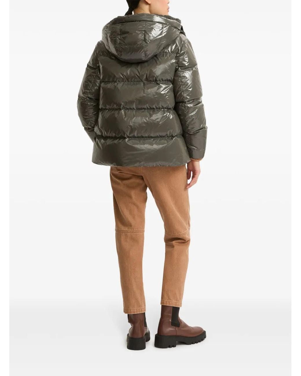 Yves Salomon Multicolor Duck-Down Padded Jacket