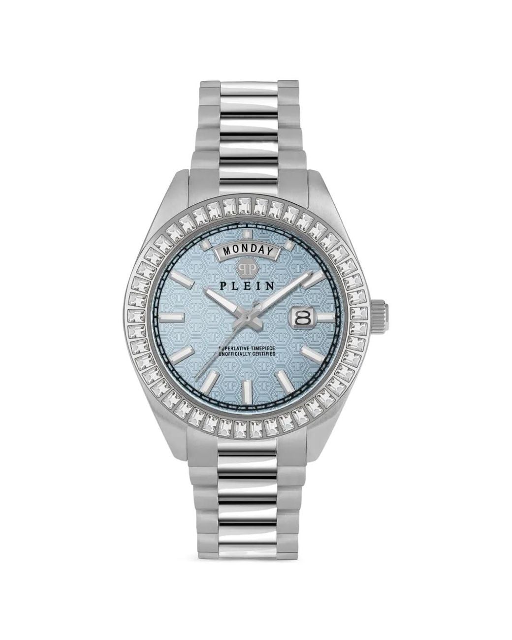 Philipp Plein Blue Montre Date Superlative Gent 42 Mm for men