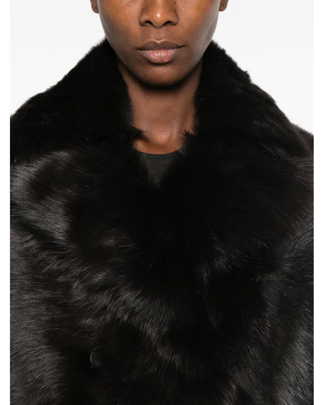 Emmeci Black Double-Breasted Jacket