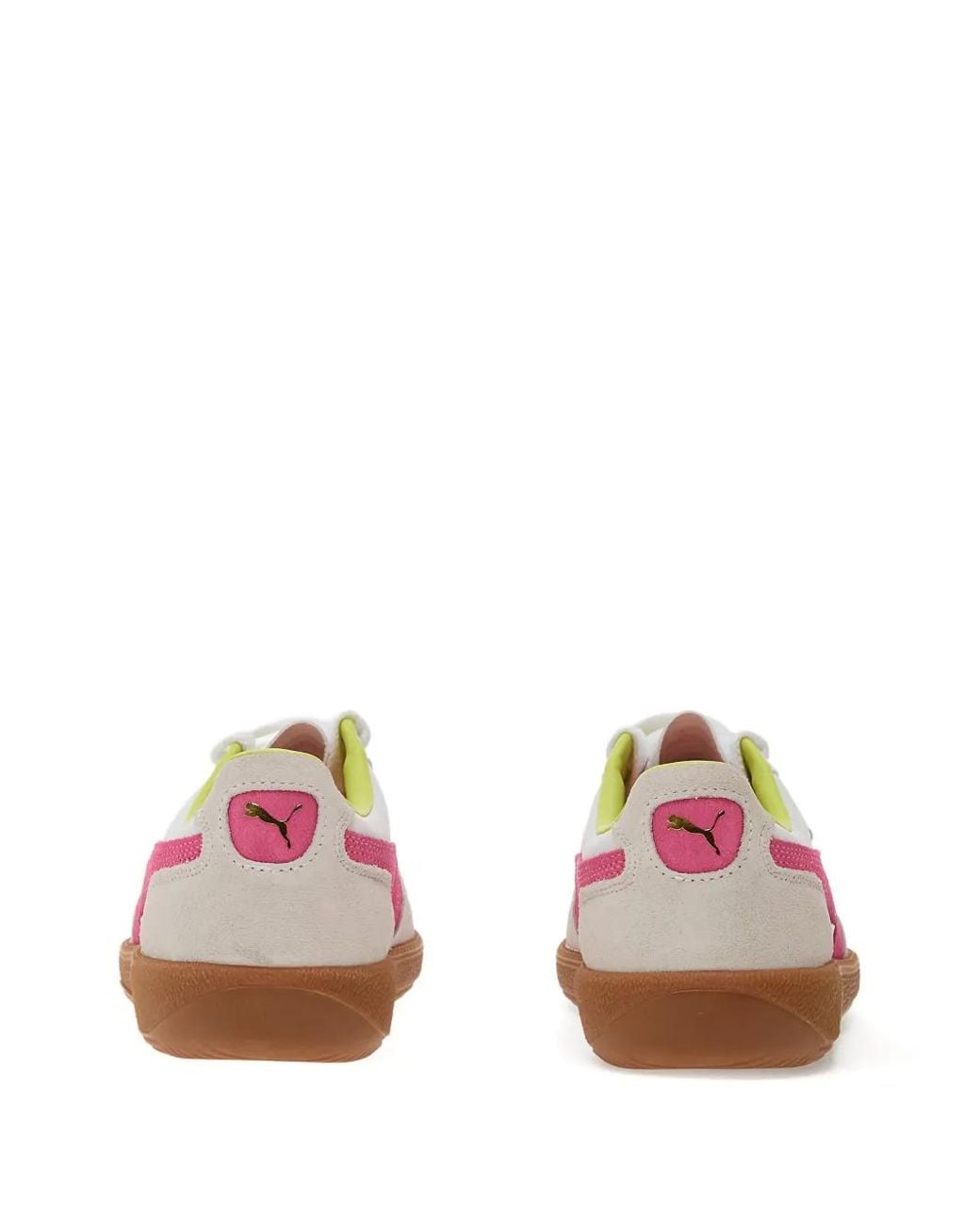 PUMA White Palermo Sneakers