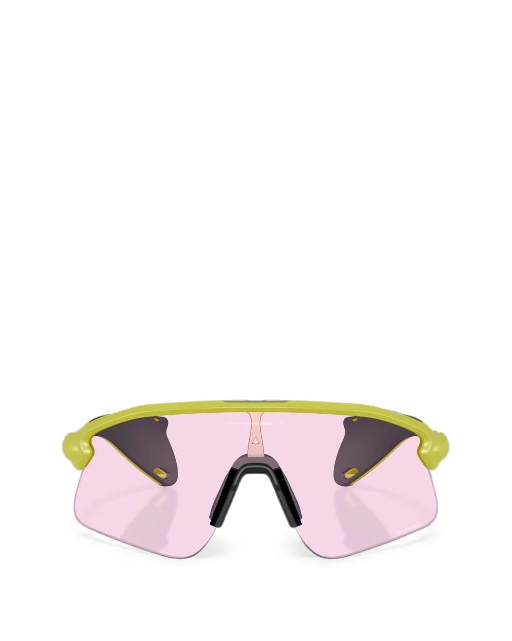 Oakley Pink Stunt Devil Geometric-Frame Sunglasses