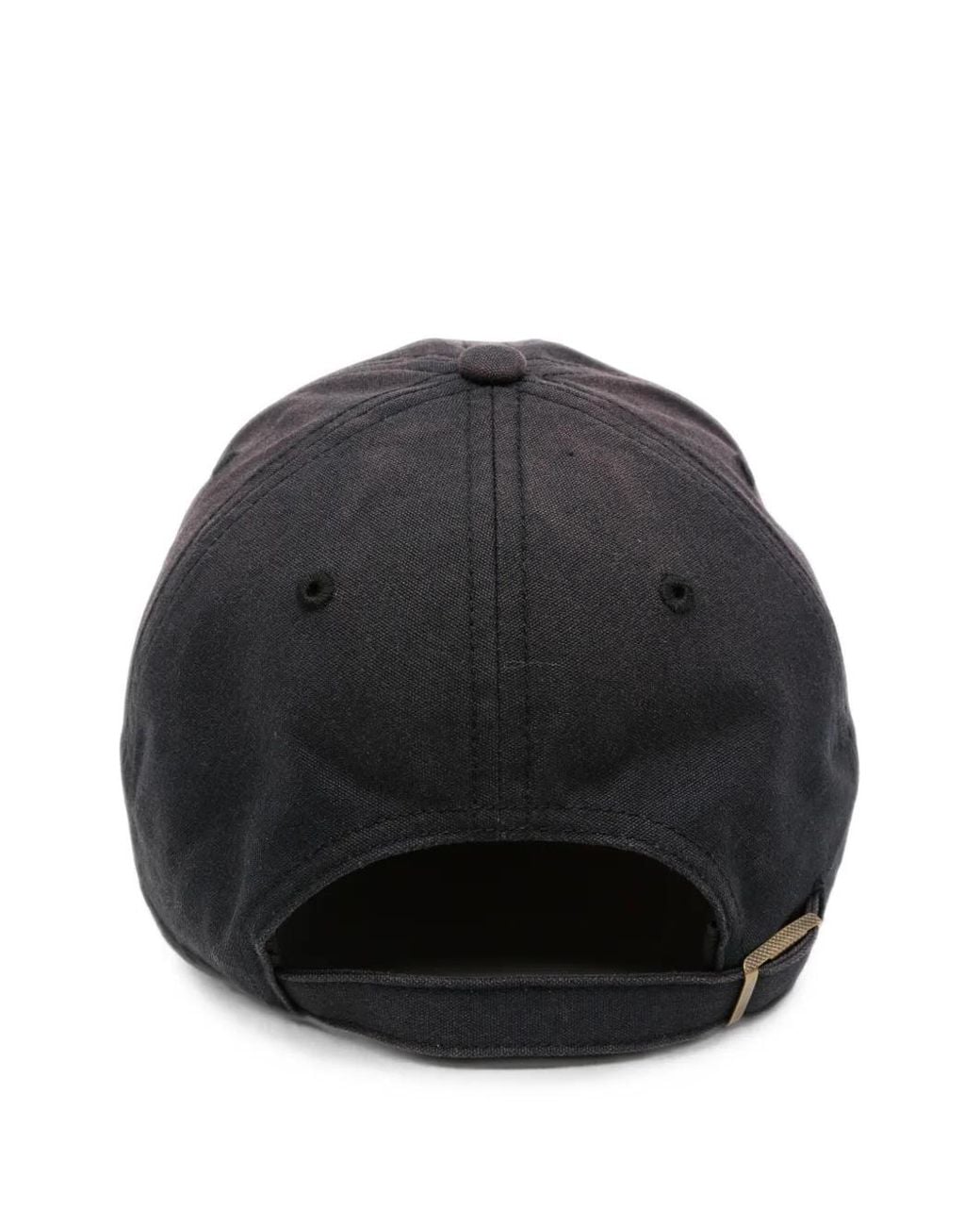 Represent Black Logo-Embroidered Cap for men