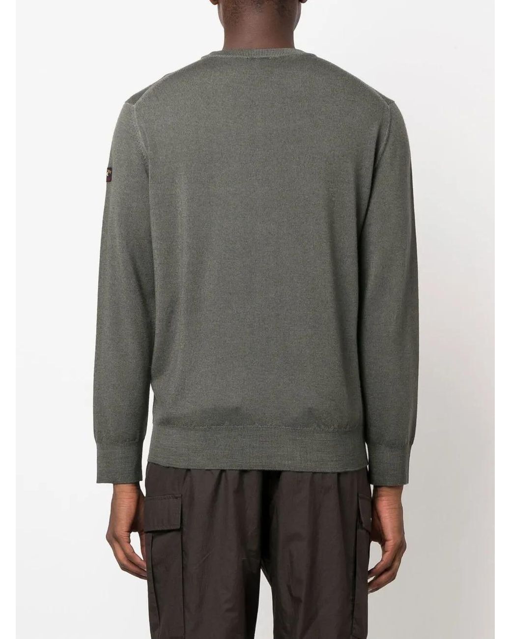 Paul & Shark Pullover Mit Logo-Patch in Gray für Herren