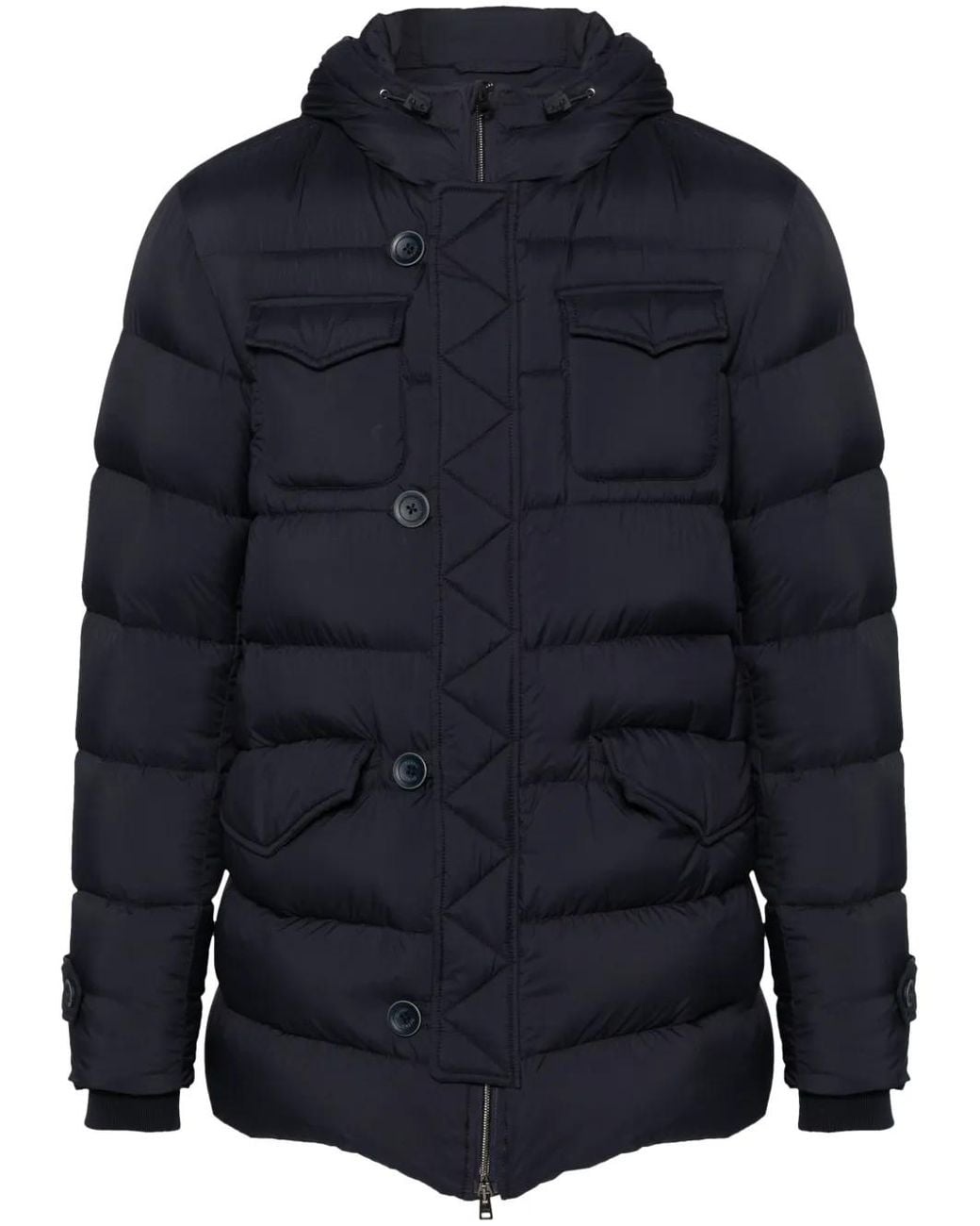 Herno Daunenjacke Mit Kapuze in Blue für Herren