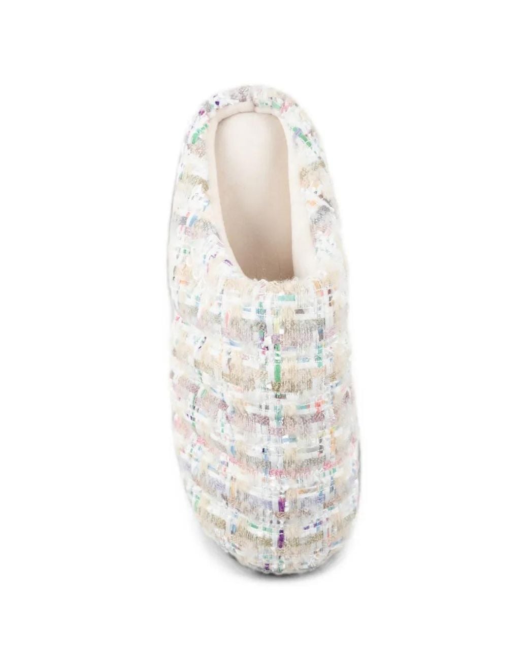 SUBU White Concept Cloudbow Slippers